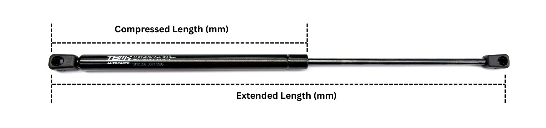 Universal Gas Strut Range
